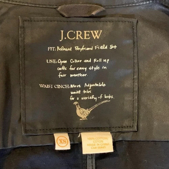 J. Crew Women's Relaxed Boyfriend Field Utility Gorpcore Jacket Size XS - Picture 7 of 13